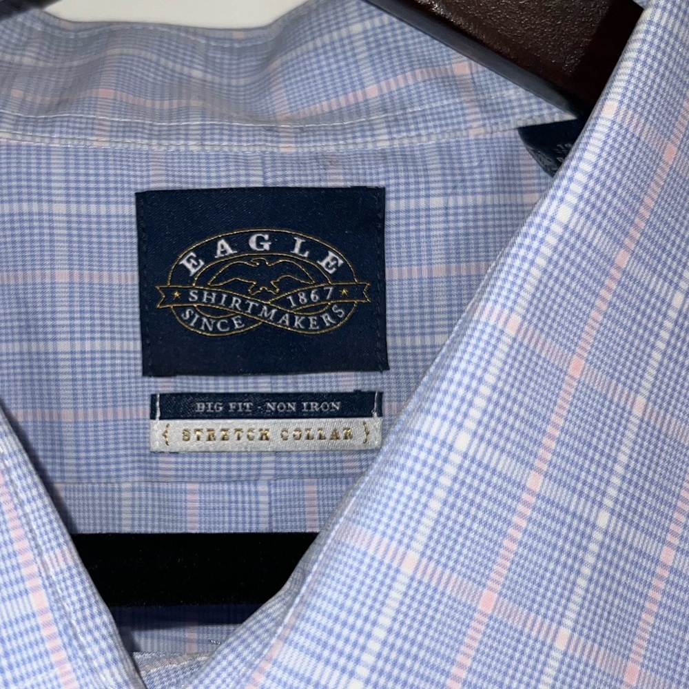 Eagle Shirt Makers button down dress shirt